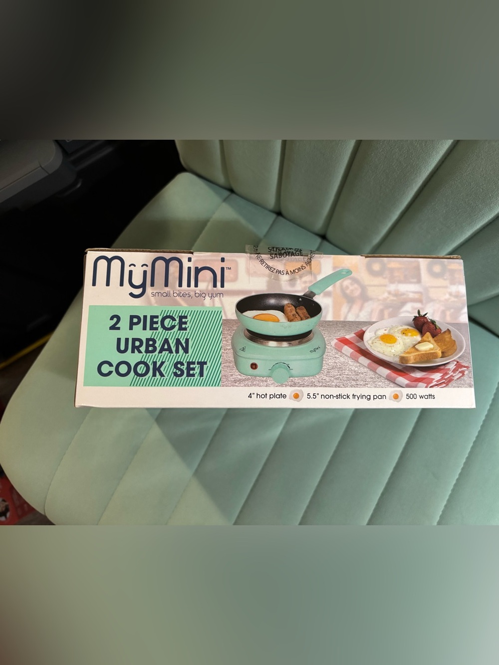 MyMini 2-Piece Urban Cook Set - Mint Green(NWT)